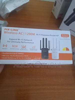 Pix-Link Dual Band WiFi Repeater 2.4GHz/5GHz