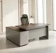 180cm Executive L-Shaped Office Desk - 4