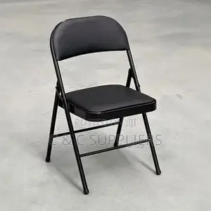 Black Folding Home Office Study Chair