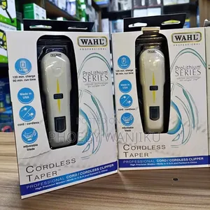 Wahl Cordless Professional Clipper ya Nywele