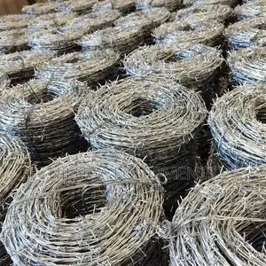 Galvanized Barbed Wire - 16G, 25kg Roll, 610m