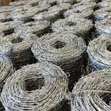 Galvanized Barbed Wire - 16G, Roli ya 25kg, 610m - 1