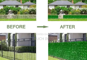 Premium Artificial Balcony Privacy Fence - 3m x 1m