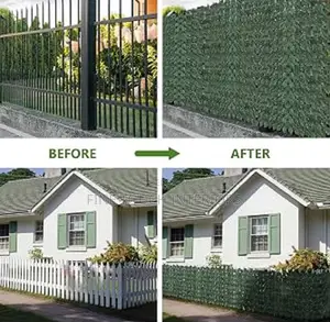Artificial Green Balcony Fence - 3m x 1m