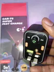 120W Car Charger USB-C & iPhone Cables - 2