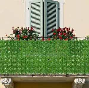Artificial Balcony Privacy Hedge - 3m x 1m