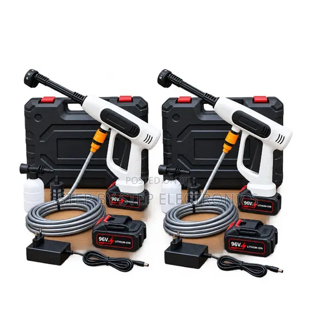 Powerful Cordless High Pressure Car Washer Gun - 1