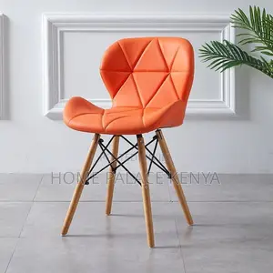 Eames Style Leather Dining Chair