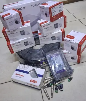 Hikvision 8-Channel 2MP Full CCTV Security System Kit