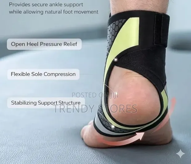 Unisex Orthopedic Compression Ankle Brace Sleeve - 1