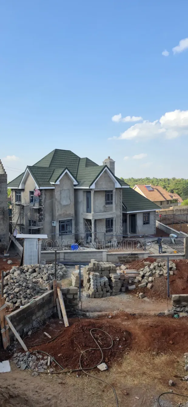 4-Bedroom Maisonette with DSQ in Kibiku, Ngong - 1