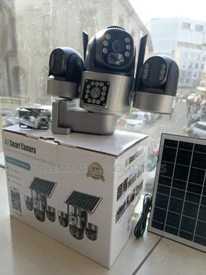 The Apex Eye Triple-Lens Solar CCTV Camera