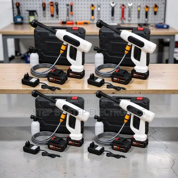 Powerful Cordless High Pressure Car Washer Gun - 1