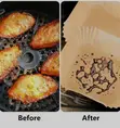 100pcs Disposable Air Fryer Liners - 4