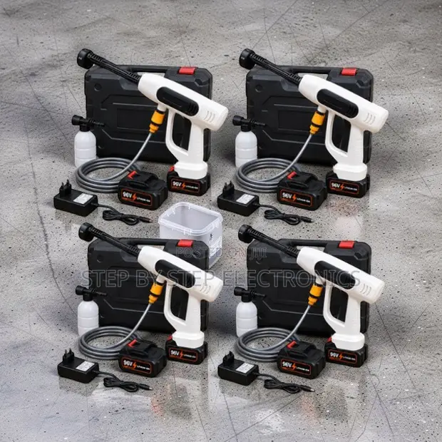 Powerful Cordless High Pressure Car Washer Gun - 1