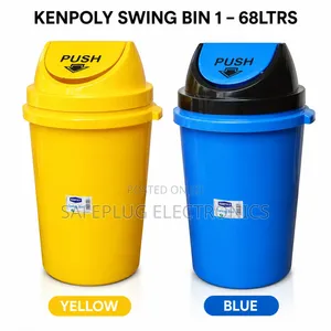 Kenpoly Swing Bin 68 Litres - Durable Waste Bin