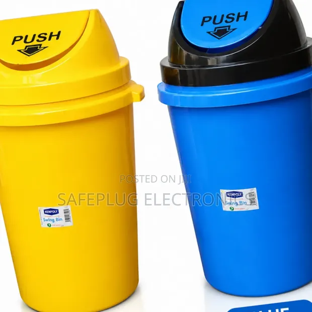 Kenpoly 68L Swing Top Bin - Made in Kenya - 1