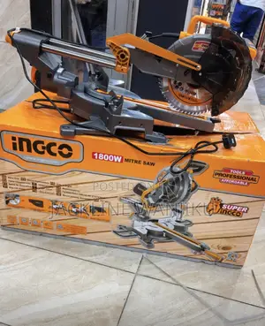 New Ingco 1800W Sliding Mitre Saw