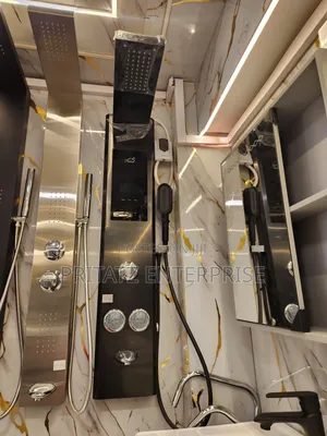 Modern Concealed Shower with Inbuilt Pump