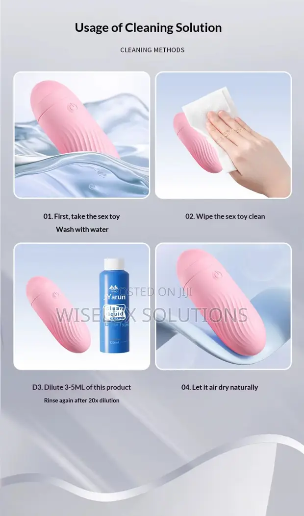 120ml Antibacterial Sex Toy Cleaner Spray - 1