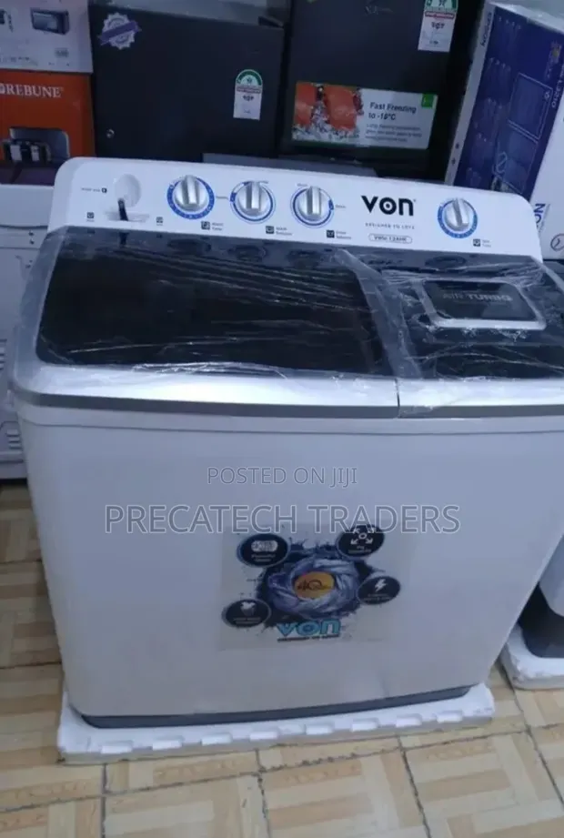 Von 13KG Twin Tub Washing Machine – VWM-13AHK - 1