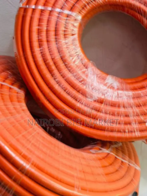 Orange Gas Pipe 50m - 1