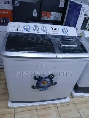 Von 13KG Twin Tub Washing Machine Mpya