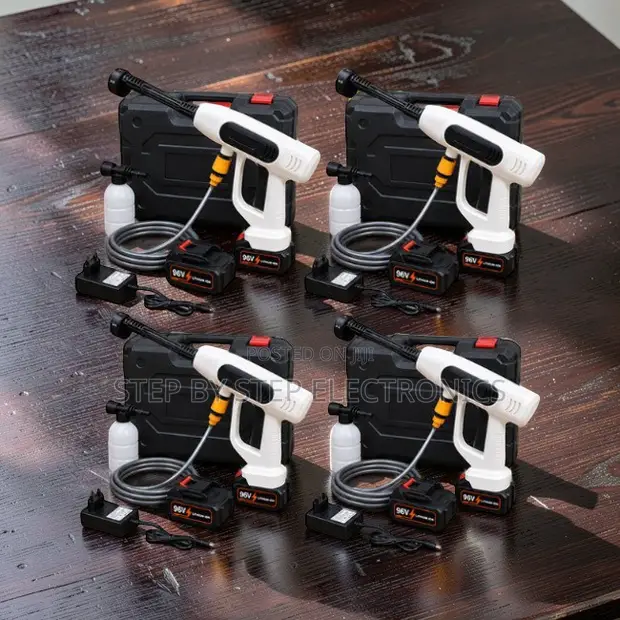 Powerful Cordless High Pressure Car Washer Gun - 1