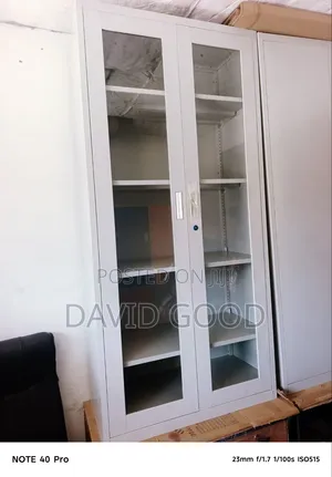 Boss Office Products Kabati Kamili la Kioo