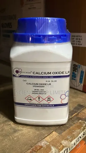Calcium Oxide 500G LR - Griffchem