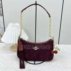 Sassy Shoulder Bags - Burgundy