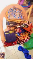 Beautiful Silk Floor-Length Dera Dress - 2