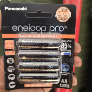 Panasonic Eneloop Pro AA 2550mAh Rechargeable Batteries (4pcs)