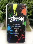 Stüssy World Tour iPhone X Case - Multicolour Graffiti - 1