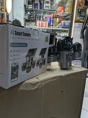 The Chronos Sentinel: Kamera ya Usalama ya Solar lenzi tatu