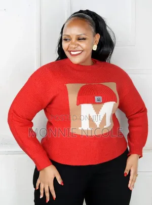 Red Winter Sweater - Free Size