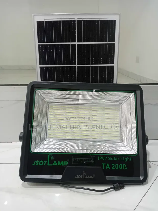 JSOT 2000W Solar Flood Light - 1