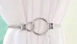 Spring Curtain Holder Clip - Silver Metallic - 2