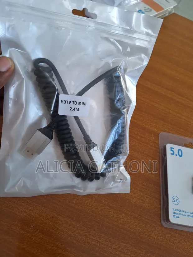 HDMI to Mini HDMI Spiral Cable - 1