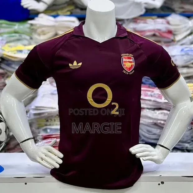 02 Arsenal Old School Jersey - 1
