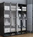 4-Column Plastic Wardrobe - Brand New - 2