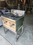 32-Litre Double Gas Fryer - Stainless Steel Commercial - 2