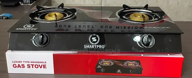 Smart Pro 2-Burner Glass Top Cooker - 1
