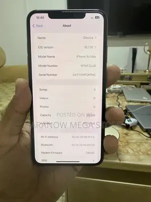 Apple iPhone XS Max 64GB Black