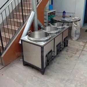 50L Triple Energy-Saving Firewood Jiko - Stainless Steel