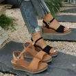 Ladies Comfortable Wedge Shoes - 1