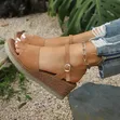 Ladies Comfortable Wedge Shoes - 2