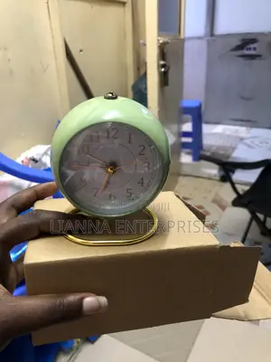 Mini Round Bedside Alarm Clock