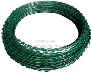 Green Razor Wire