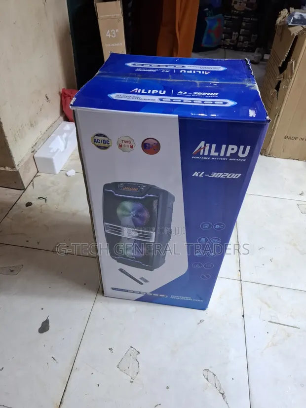 Ailipu Portable Battery Speaker with Free Microphone KL-38200 - 1